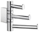 Air Swing Arm Triple Hook Chrome