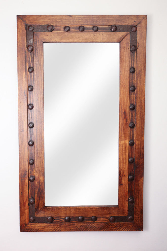 Los Olmos Rustic Mirror II-20x48