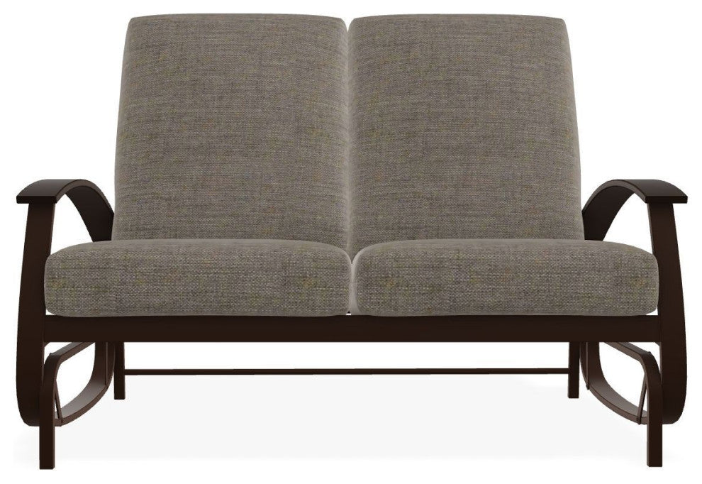 Belle Isle Cushion Deep Seating 2-Seat Glider, Cast/Kona