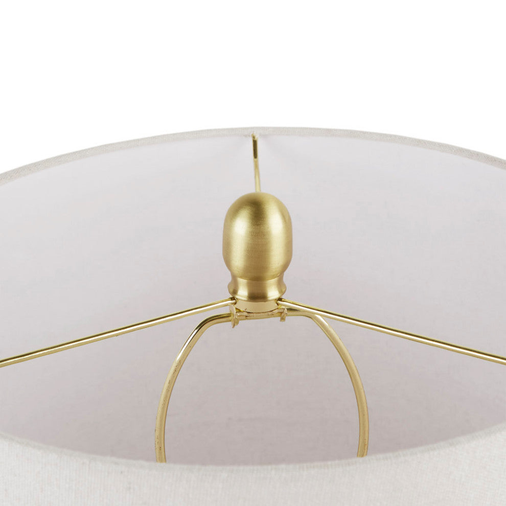 510 Design Lysandria Glass Table Lamp, Green