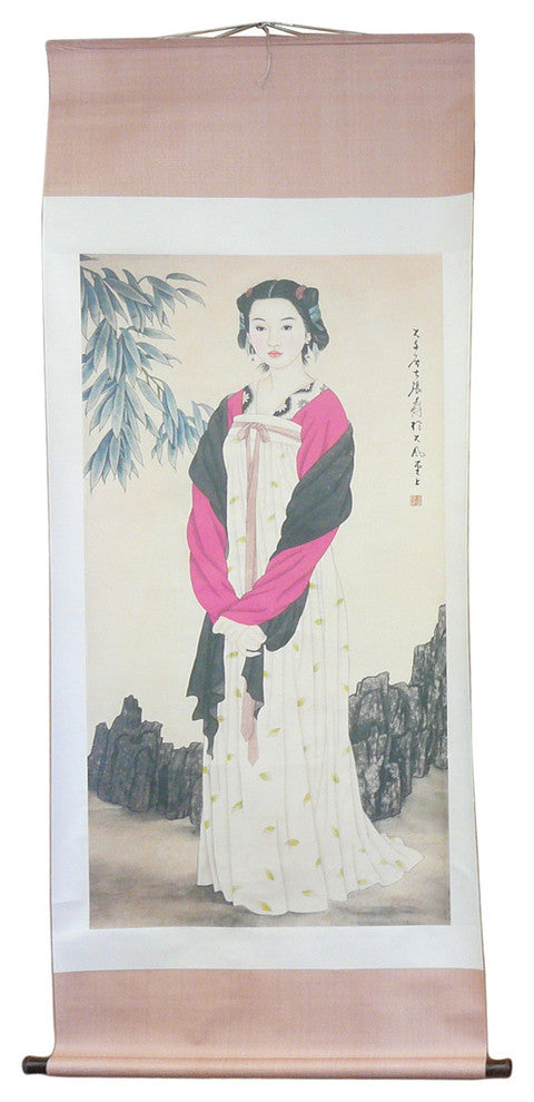 Chinese Master Artist Ink Scroll Painting Reproduction Wall Art