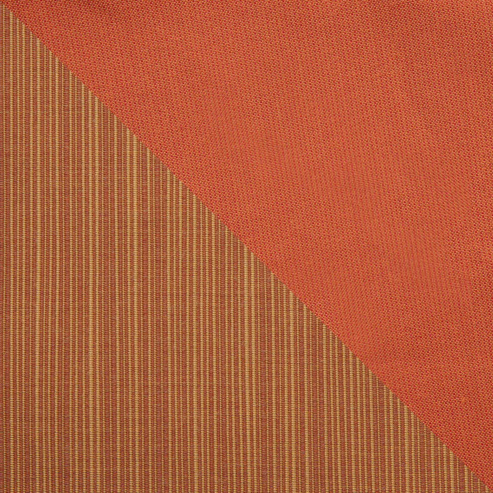 Milea 5 Piece Sunbrella Outdoor Patio Club Chair and Ottoman Set, Tikka Orange