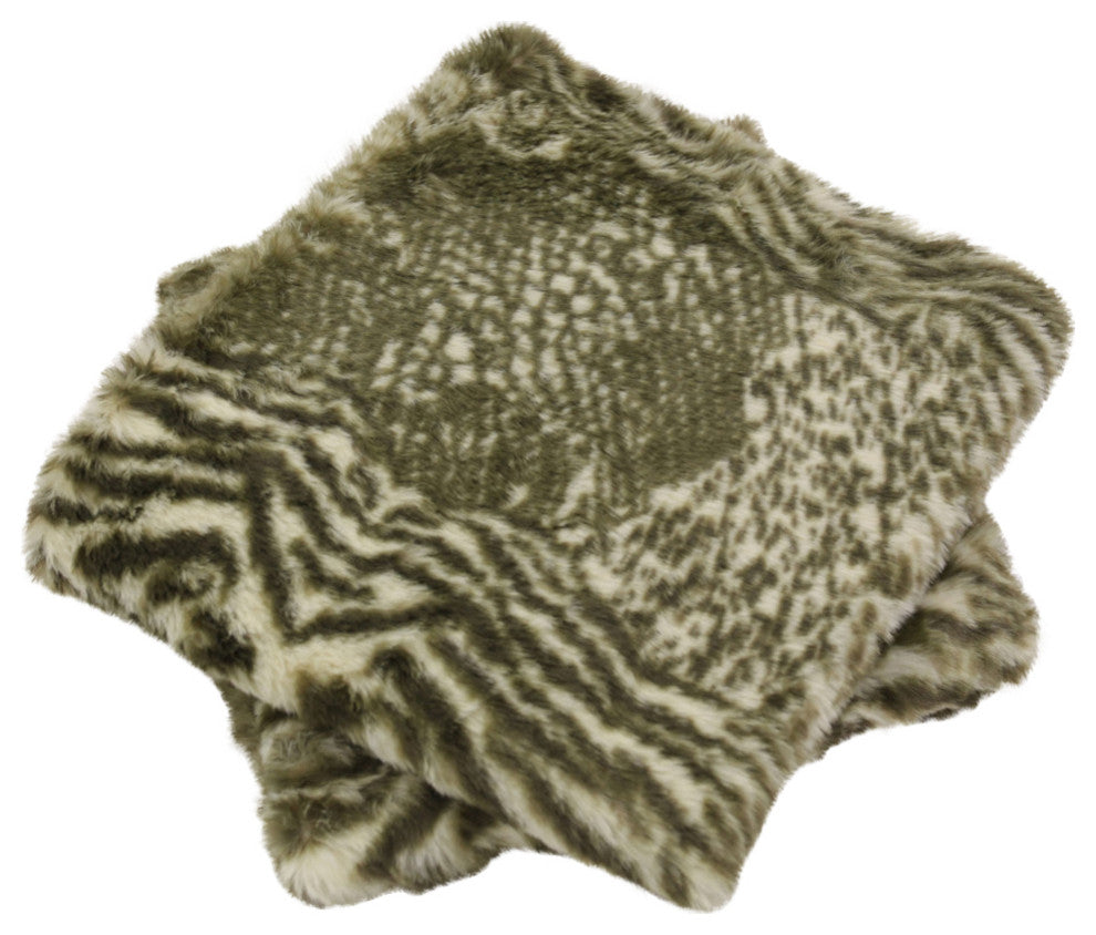 Victoria Faux Fur Pillow Shell Set