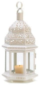 White Moroccan Style Lantern