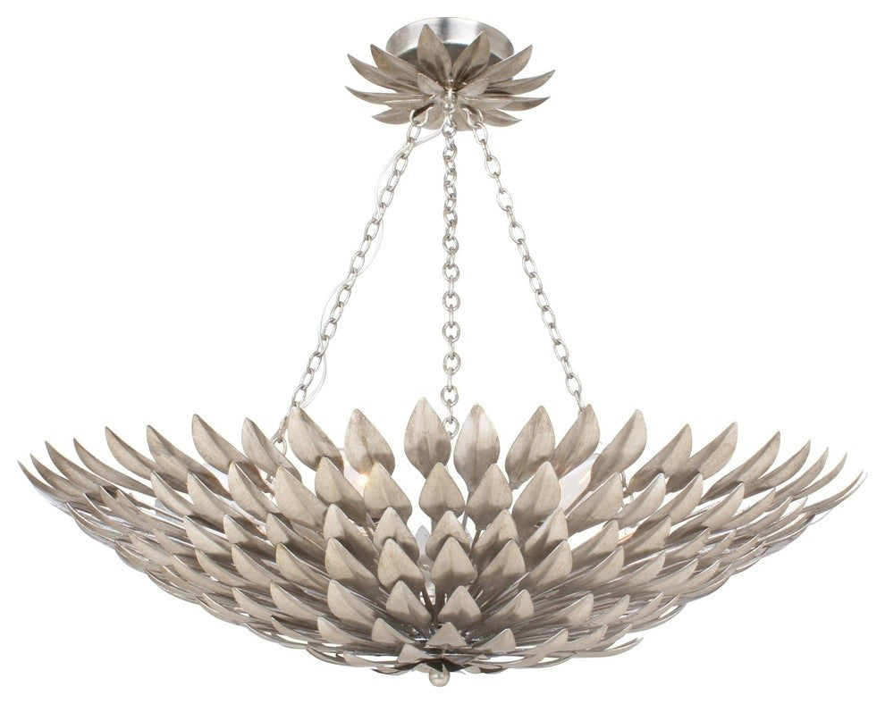 Crystorama Broche 6-Light Ceiling Mount