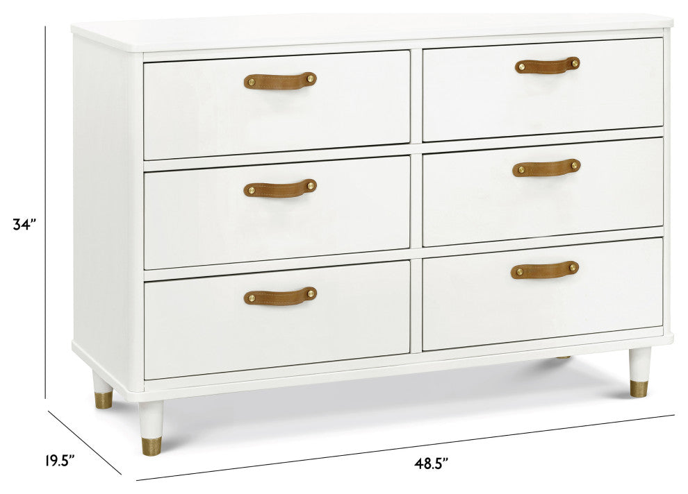 Tanner 6-Drawer Assembled Dresser