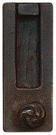 Twist Door Knocker, Bronze