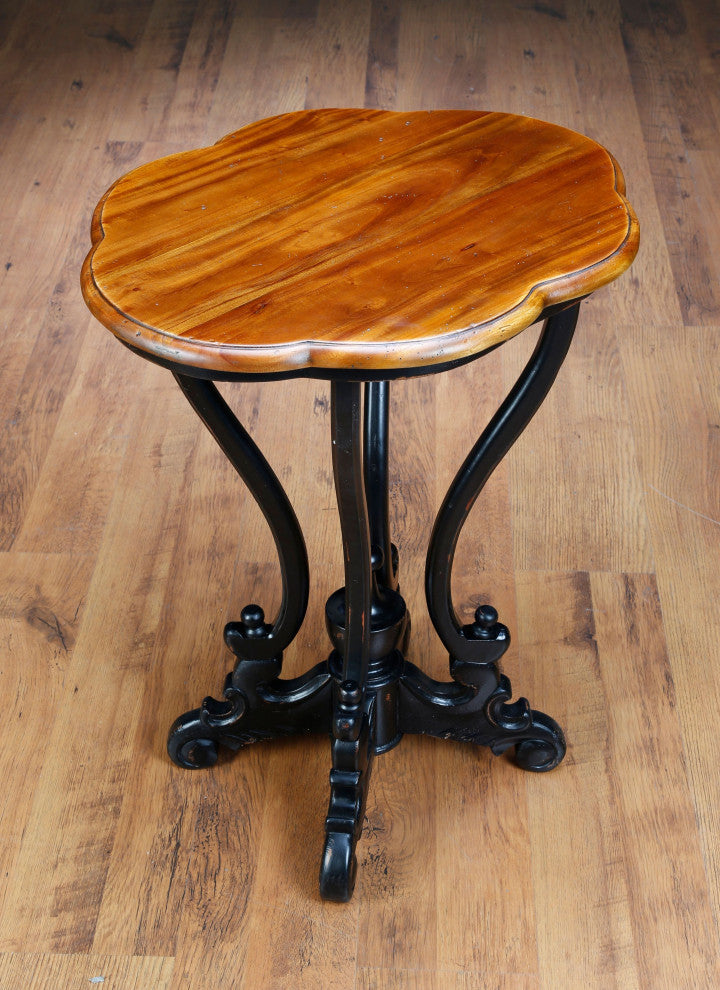 Elborough Wooden End Table, Black