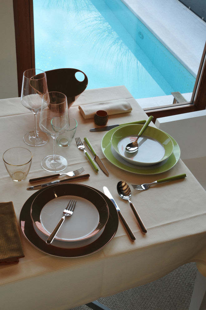 Fantasia Flatware Set, Tobacco, 20 Pcs.