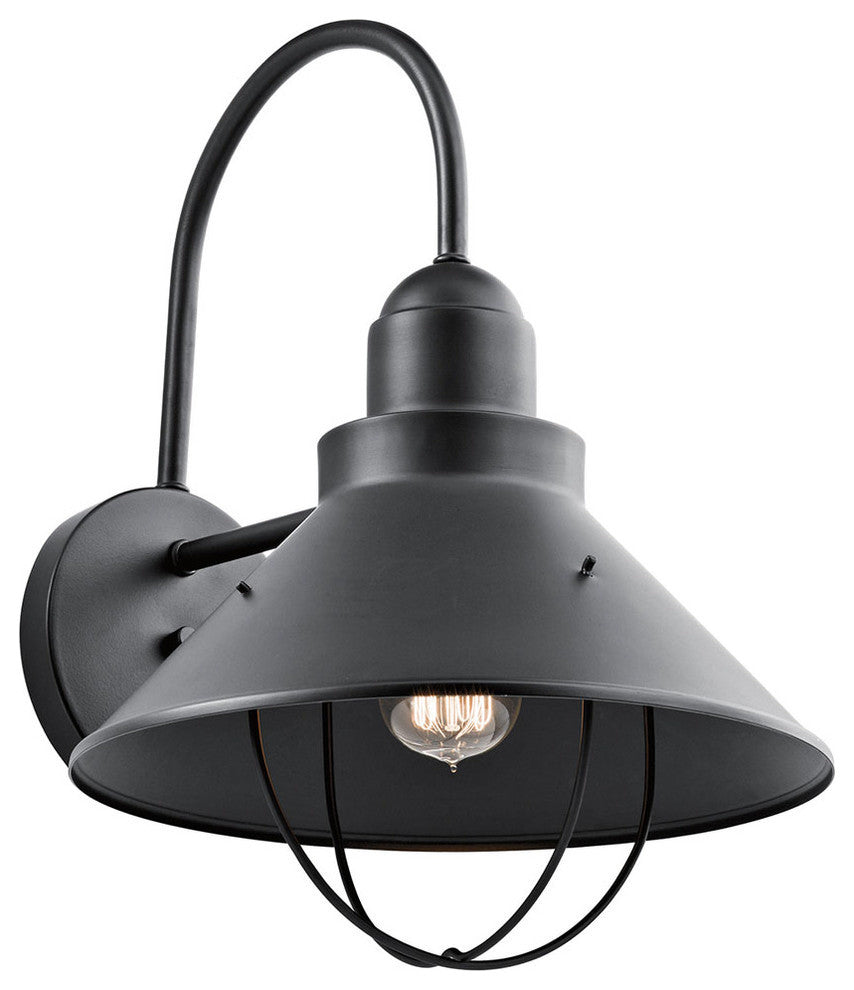 Outdoor Wall 1-Light, Black