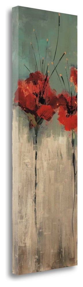 "From Scarletts Garden I" By Luis Solis, Giclee Print on Gallery Wrap Canvas