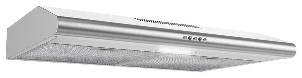 Streamline 30" Moncalieri Ductless Undermount Range Hood, Stainless Steel