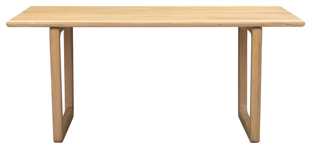 Bungalow 71" Solid Wood Dining Table, Biscotti