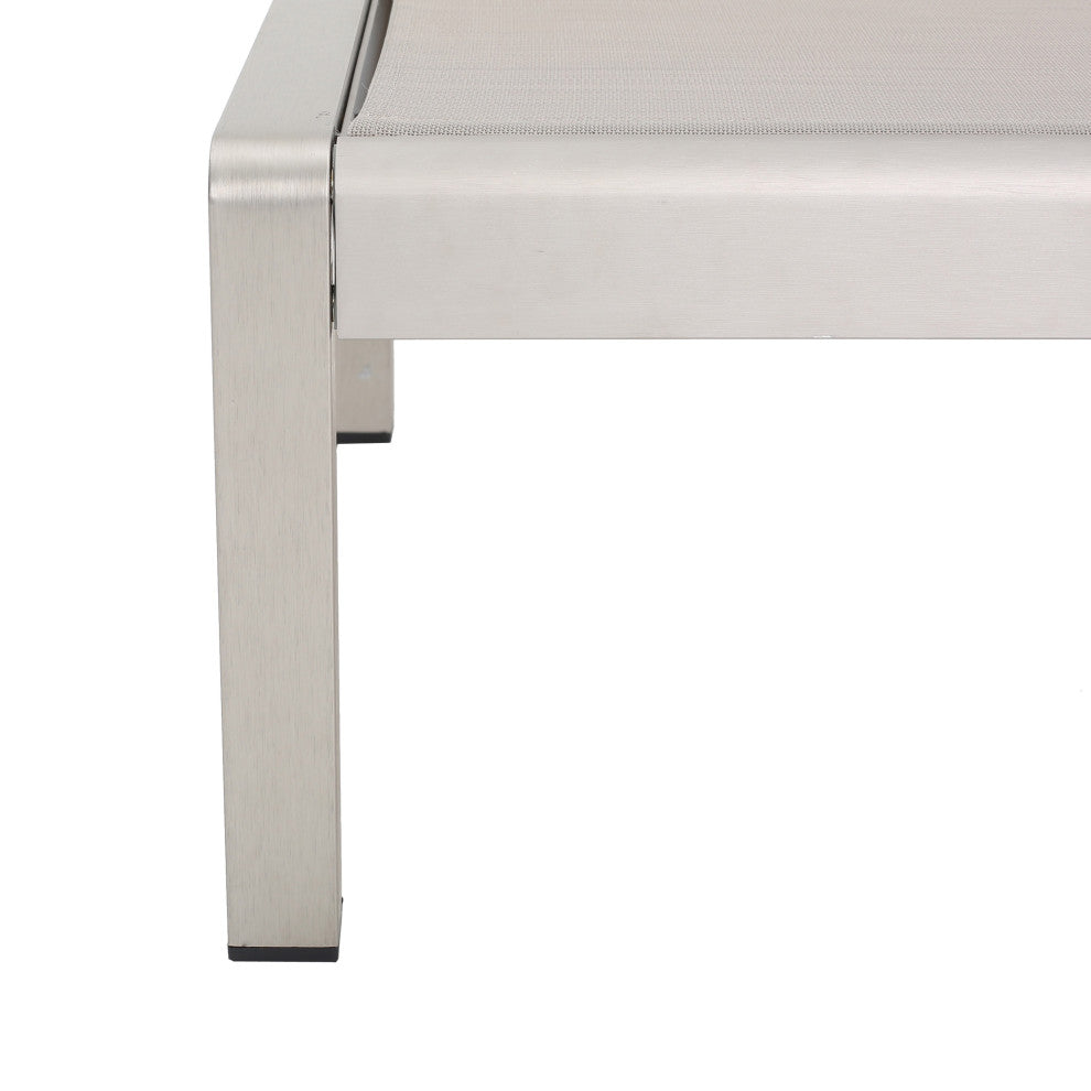 Coral Bay Outdoor Mesh Chaise Lounge, Set of 4