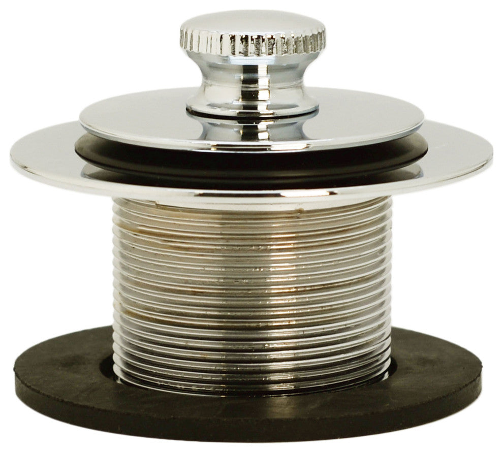 Twist & Close Universal Tub Trim With Two-Hole Faceplate, Polished Nickel