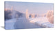 "Bright Colorful Winter Day" Landscape Print Wall Artwork, 1 Panel, 60"x28"