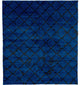 Meningie B Hand Knotted Tibetan Rug, 6' Square