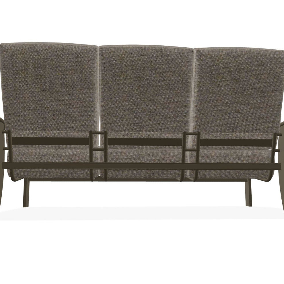 St. Catherine Deep Seat 3-Seat Outdoor Sofa, Cast/Beachwood