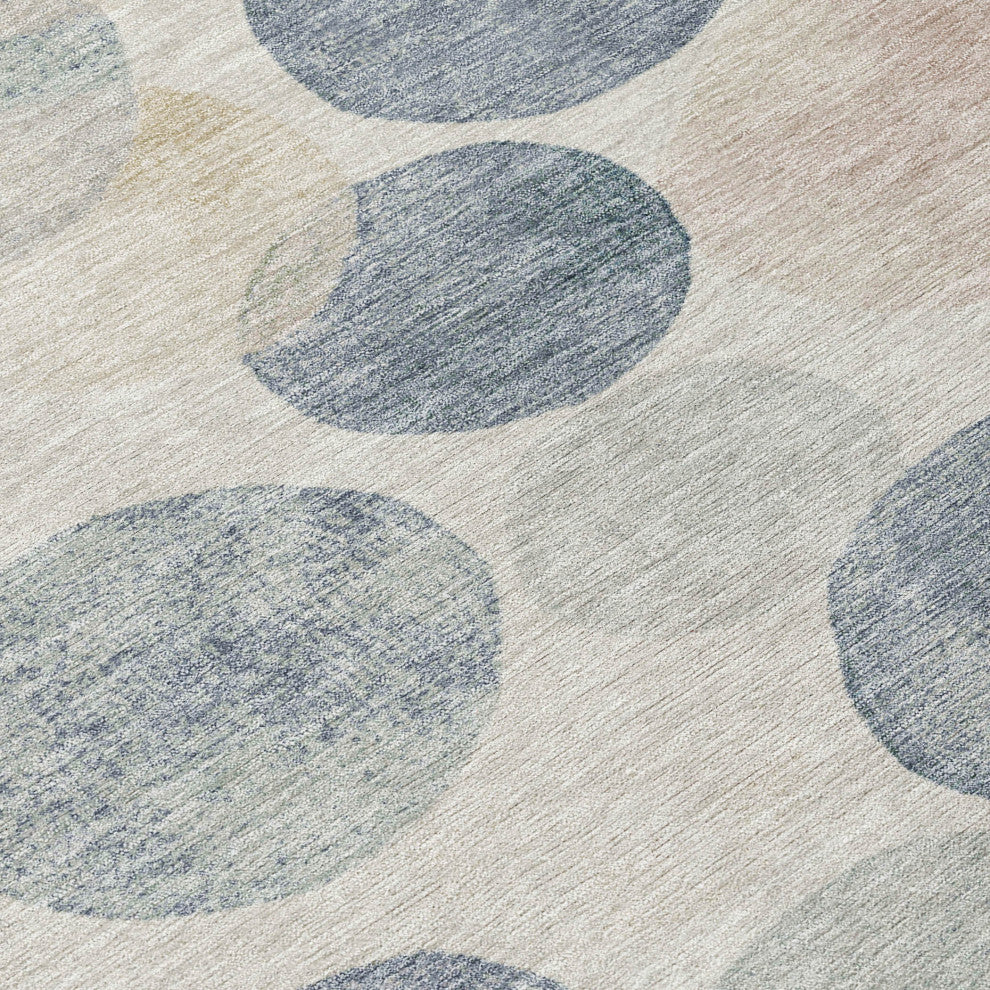 Machine Washable Indoor/Outdoor Chantille ACN1898 Beige 2'6" x 3'10" Rug