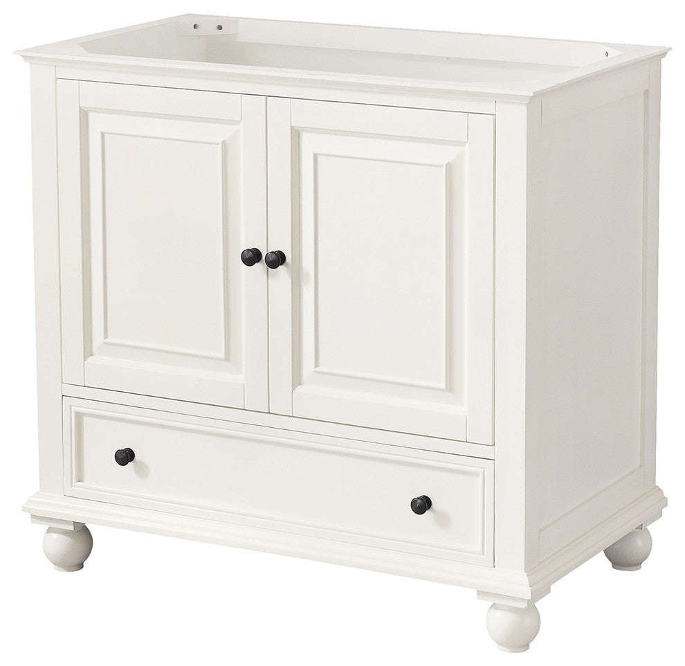 Avanity Thompson 36" Vanity Only, French White Finish