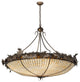 54W Greenbriar Oak Inverted Pendant