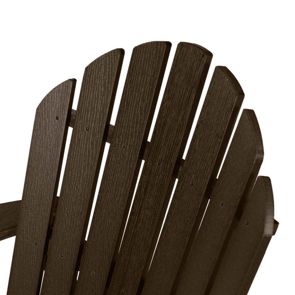 Hamilton Folding and Reclining Adirondack Chair, Weathered Acorn