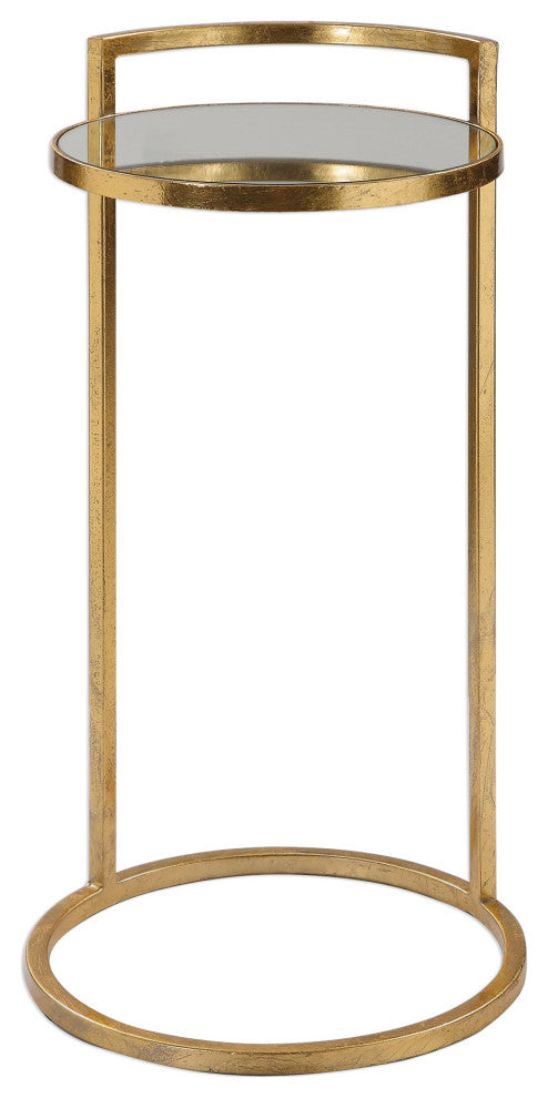 Uttermost Cailin Gold Accent Table