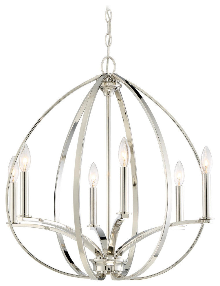 Minka Lavery 4986-613, 6-Light Chandelier