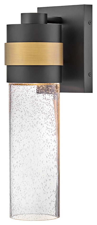 Lark Albie Medium Wall Mount Lantern, Black
