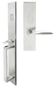 Stratus Lever, Mortise Dummy Handleset, Left Hand, Satin Stainless Steel