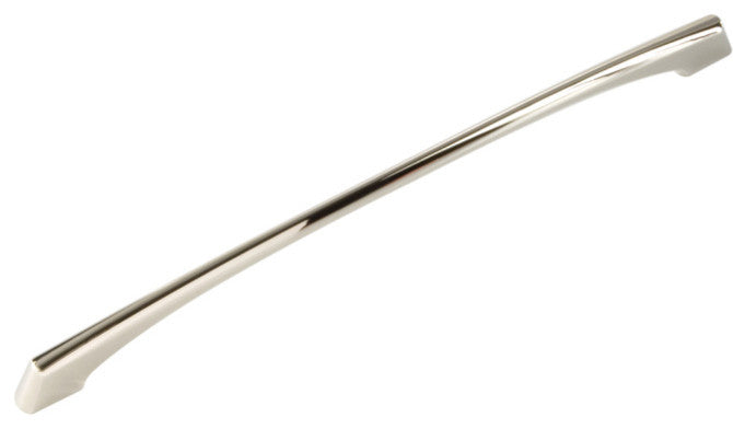 Belwith Hickory 12 In. Greenwich Bright Nickel Cabinet Pull P3374-14 Hardware