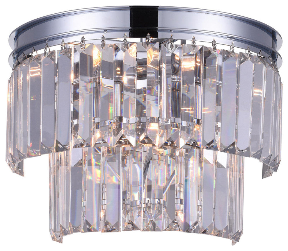 Weiss 4 Light Wall Sconce With Chrome Finish