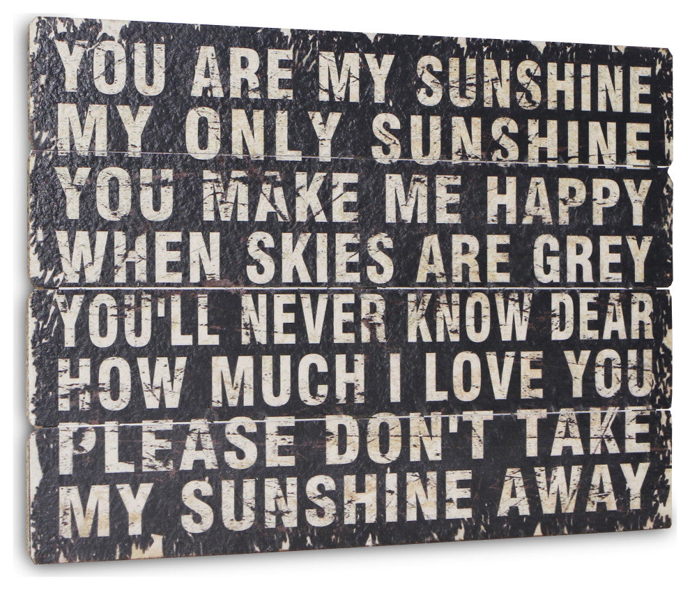 "You Are My Sunshine" Wall Art