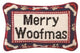 Merry Woofmas NeedlePoint Pillow