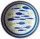 Pescador Striped Salad Bowl