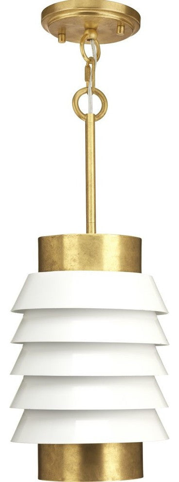 POINT DUME® Onshore Collection Brushed Brass Pendant