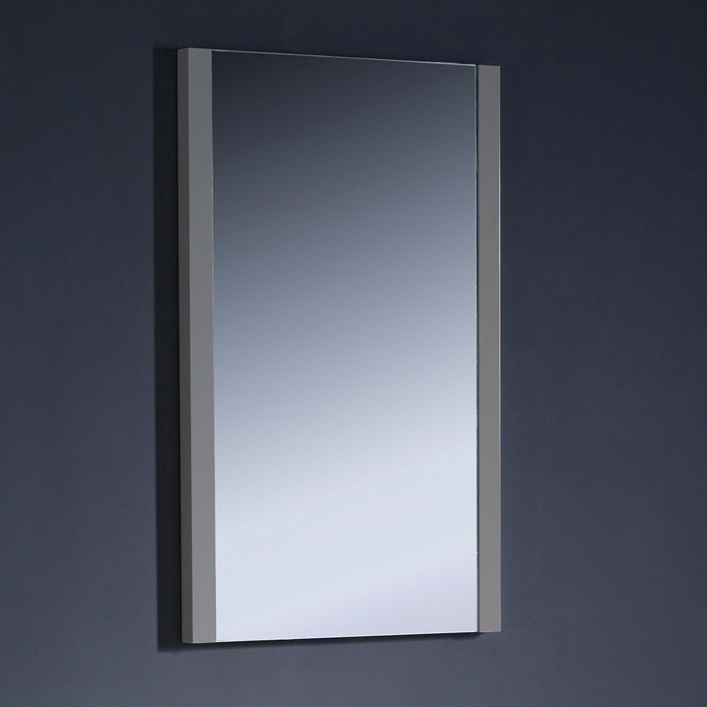 Torino Mirror, Gray, 21"