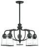 Livex Lighting Lawrenceville Light Dinette Chandelier, Bronze