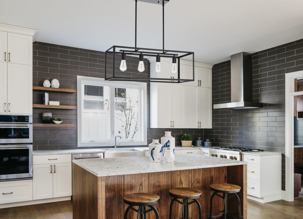Home Living 30.5" Pendant, Black