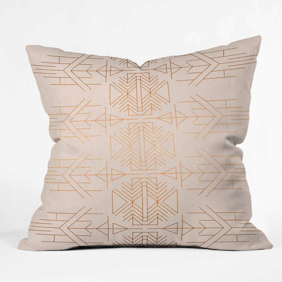 Holli Zollinger Esprit Throw Pillow, 16"x16"