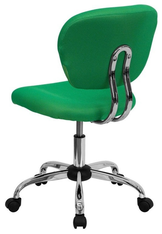 Brielle Mid-Back Bright Green Mesh Swivel Office Task Chair