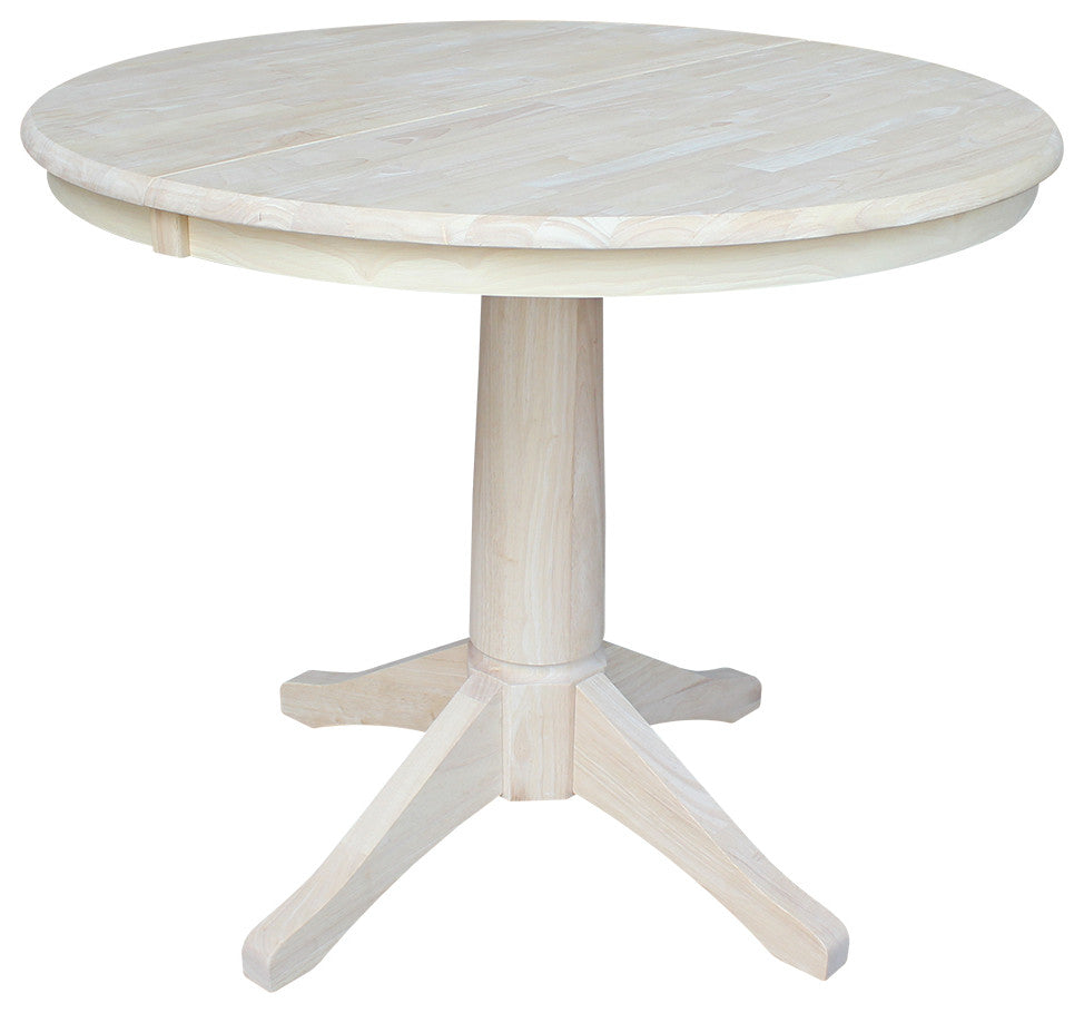 36" Round Top Pedestal Table