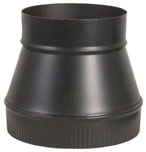 Imperial BM0063 Flue Increaser, 24 Gauge, 7" x 8", Black