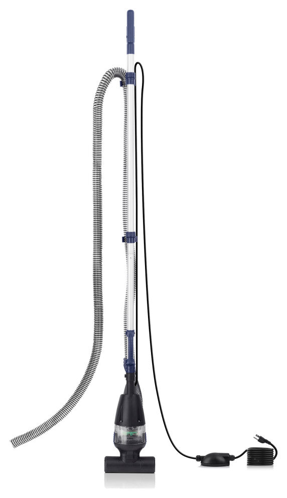 Traditional Pond Vacuum with Adjustable Telescopic Handle and 2 Brush Heads