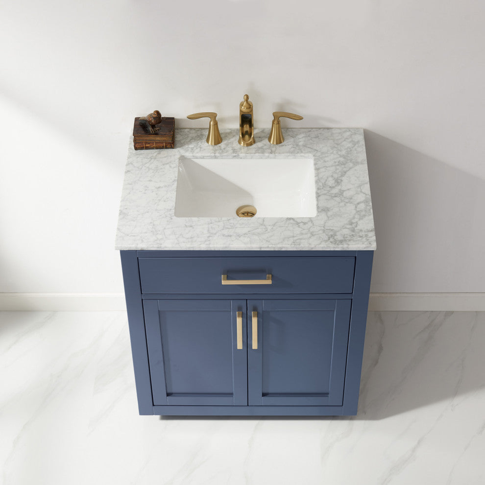 Ivy Bathroom Vanity Set, 30", Without Mirror