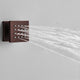 Sierra Oil Rubbed Bronze LED Shower Head With Adjustable Body Jets and Mixer