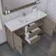 Sortino 60" Single Bathroom Vanity With Sink, Gray