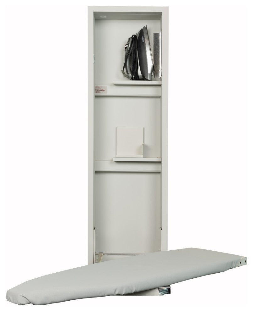 Deluxe Swivel Non-Electric Ironing Center, No Door