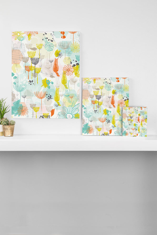 Deny Designs Jenean Morrison Rooftop Garden Art Canvas