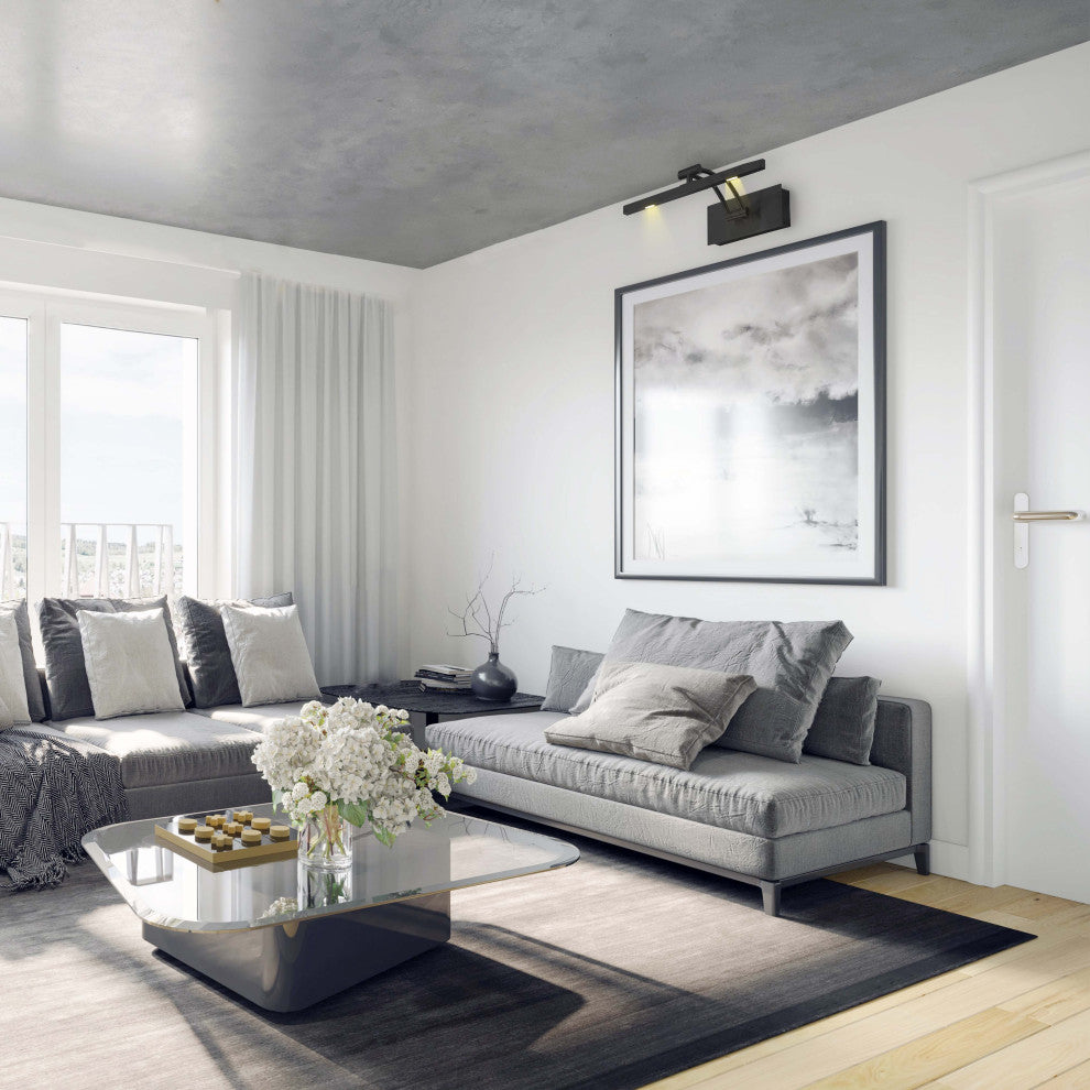 LED Picture Light, Matte Black Finish